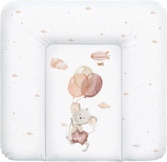 Ceba Baby puha pelenkázó alátét Basic Mouse 75 × 72 cm