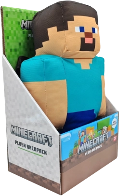 Minecraft plüss hátizsák