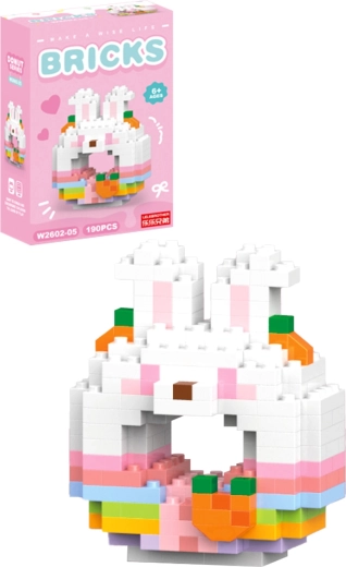 Sparkys építőjáték Donut nyuszi (190 db)