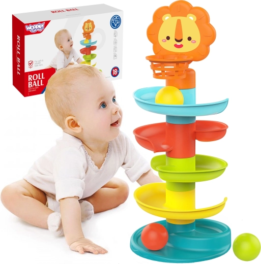 Woopie Baby golyópálya oroszlánkölyökkel