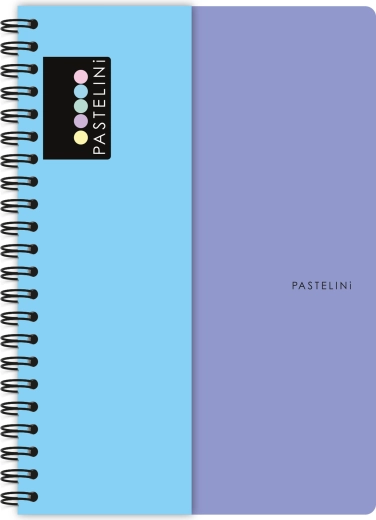 PASTELINI A4 gyűrűs jegyzettömb ibolyakék