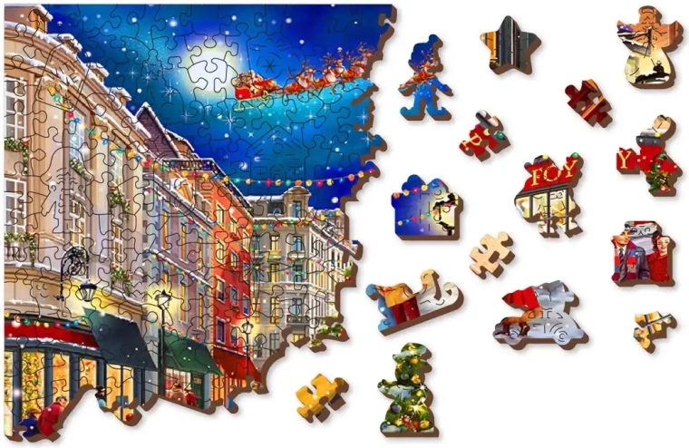 Varázslatos karácsonyi motívum