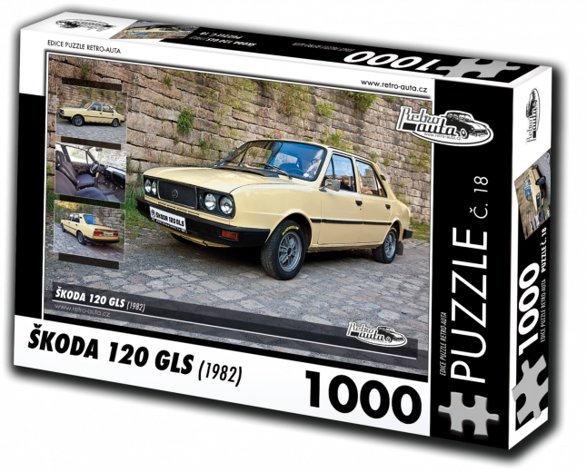 Puzzle RETRO-AUTA Škoda 120 GLS 1000 darab