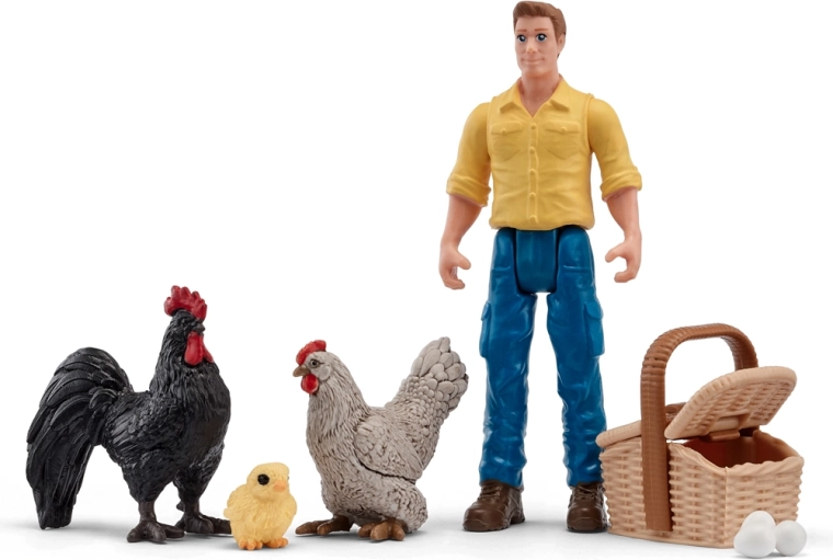 Schleich Kotkodácsoló csapat