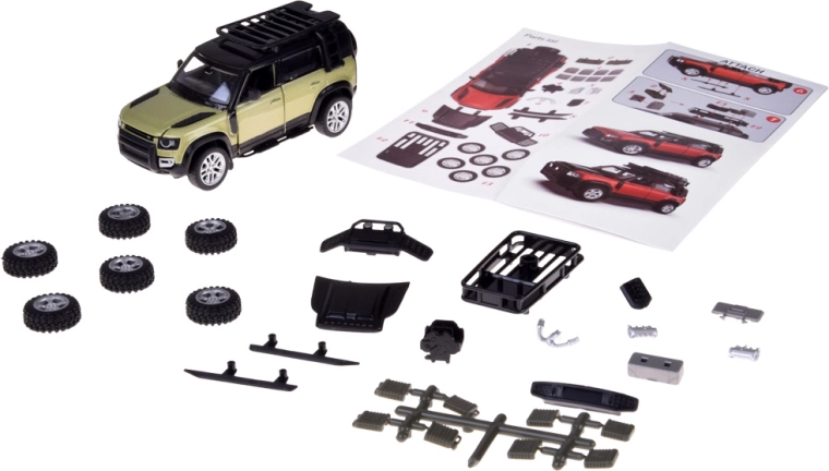 Cserélhető alkatrészek végtelen átalakításhoz