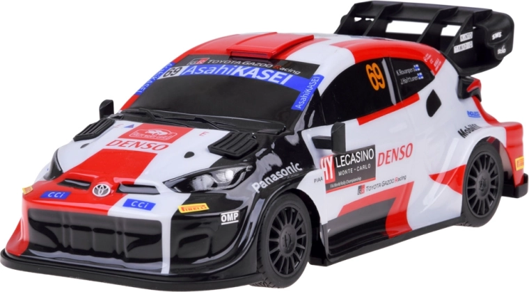 Valósághű Toyota GR Yaris WRC megjelenés 1:14 méretarányban