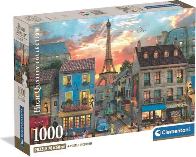 1000 darabos puzzle Párizs utcái