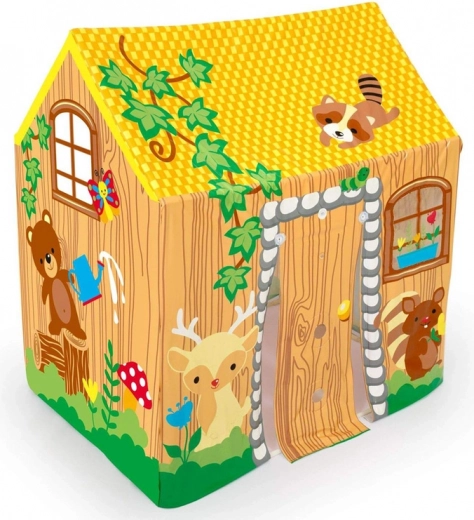 Színes gyerek házikó kertbe és szobába – sárga