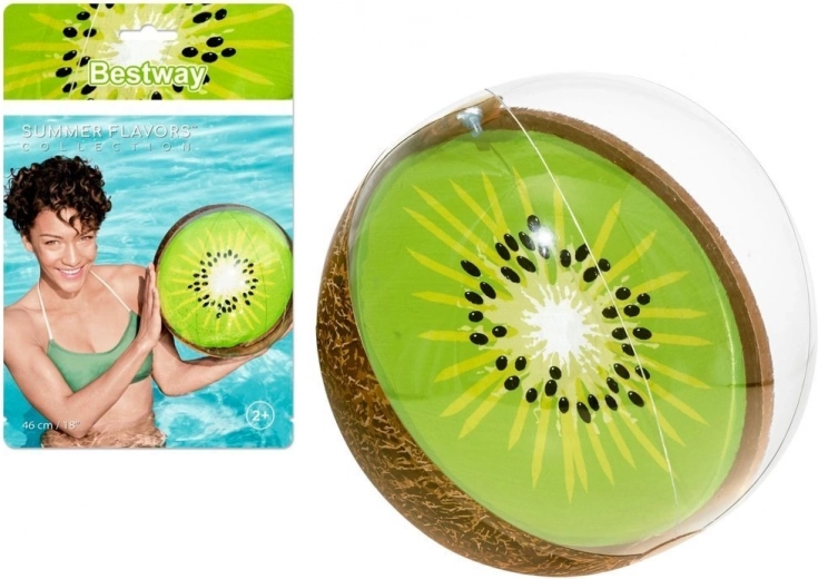 Felfújható strandlabda 46 cm BESTWAY – Kiwi