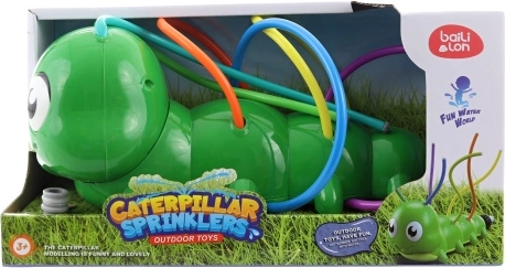 Hernyó alakú kerti locsoló