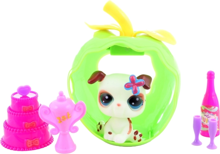 Világító almácska alakú házikó