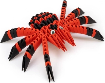 Élethű pók egy csepp ragasztó nélkül