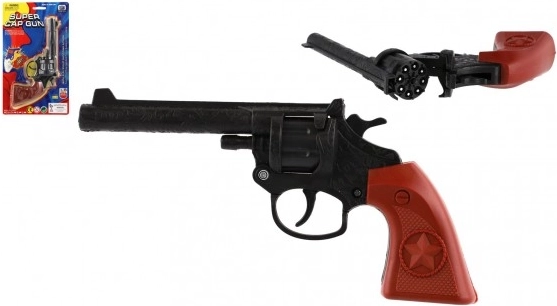 8-lövetű műanyag patronos revolver