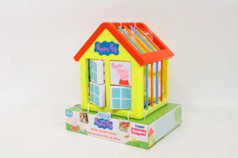 TOMY Peppa Pig formaválogató házikó