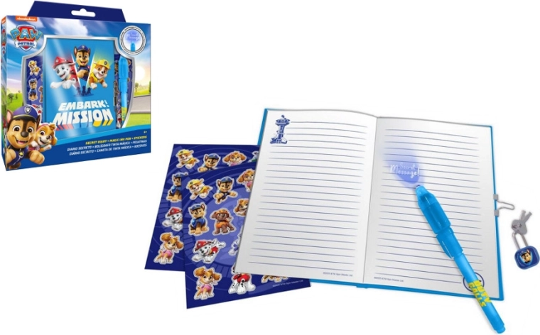 PAW PATROL varázstollas emlékkönyv