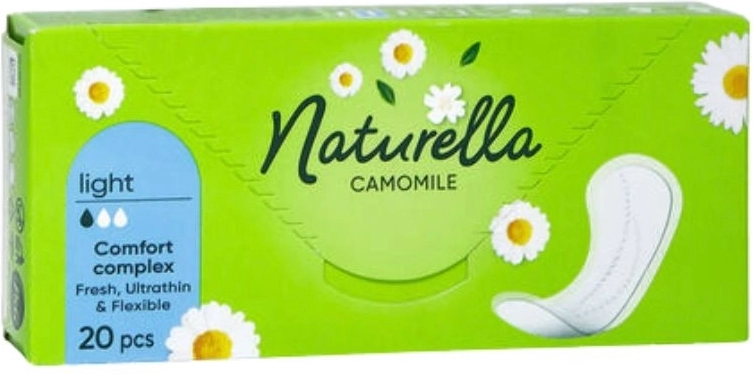 Naturella Camomile Light tisztasági betétek 20 db