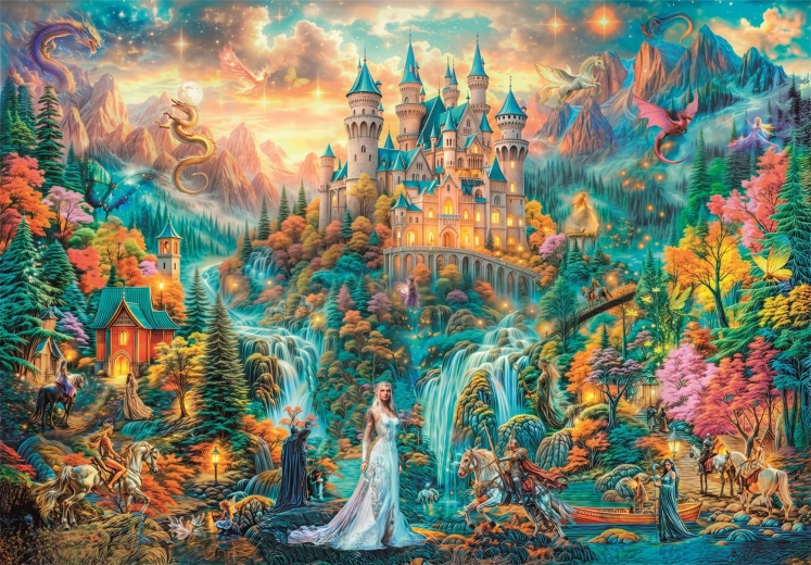 Clementoni puzzle Rejtett birodalom 2000 darab