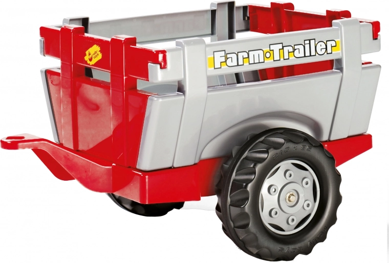 Rolly Toys utánfutó pedálos traktorhoz nyitható oldalfalakkal