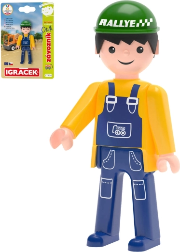 Efko Igráček Multigo Otík rakodó kluk (társsofőr) csuklós figura 8 cm
