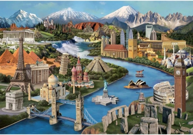 ANATOLIAN puzzle A világ csodái 2000 darab