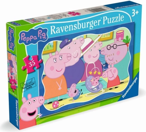 Peppa malac puzzle, 35 darab
