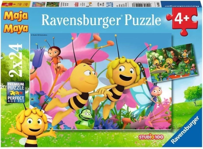 Ravensburger puzzle Maya, a méhecske 2×24 darabos