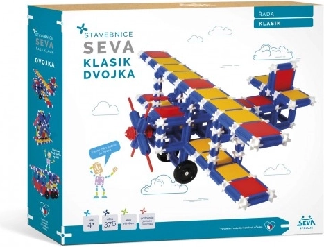 SEVA Klasik kettes építőkészlet
