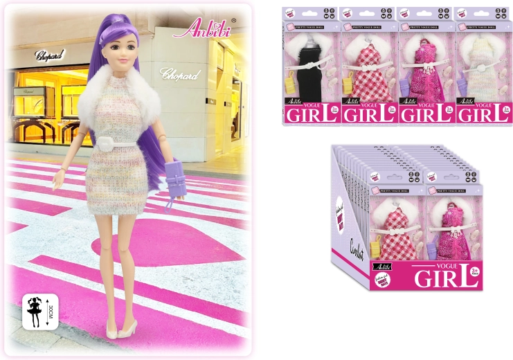 Divatbabák ruhái 30 cm – többféle