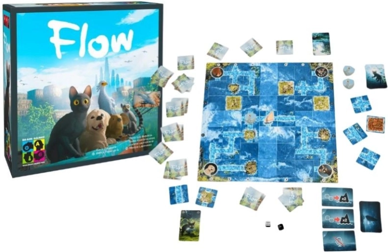 Flow kooperatív, valós idejű társasjáték - 1 db
