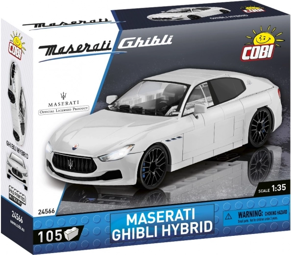 MASERATI Ghibli Hybrid 1:35 építőkészlet a COBI-tól