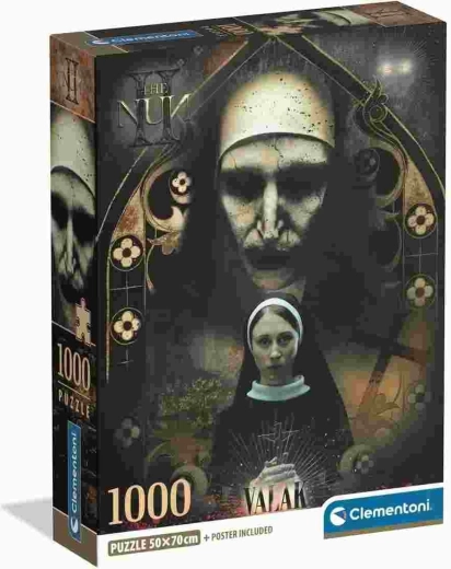 Puzzle CLEMENTONI Horror Collection: The Nun 1000 darabos