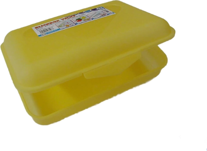 Klickbox műanyag tárolódoboz 30 × 20 × 7,5 cm – vegyes színek