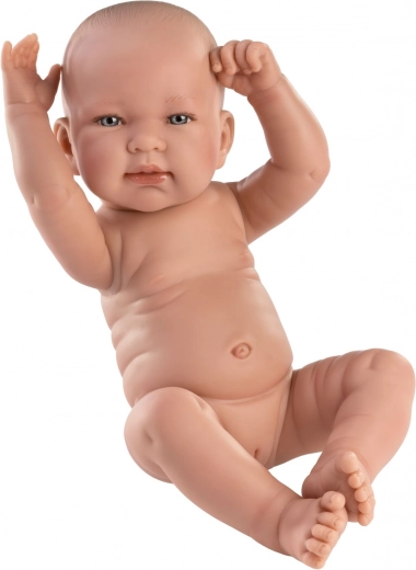 Llorens New Born kislány – élethű baba, teljesen vinil testtel, 40 cm