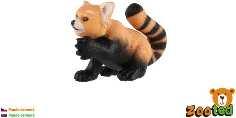 Vörös panda figura