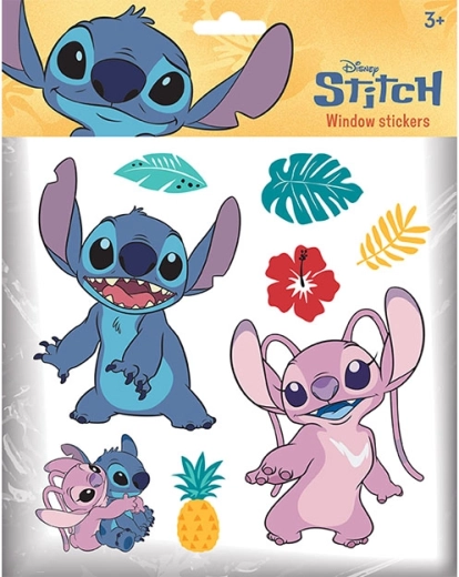 Lilo & Stitch statikus ablakmatricák