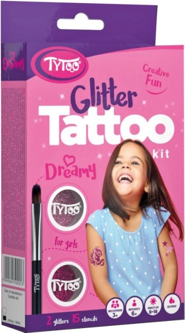 TyToo Dreamy – csillámtetoválás készlet lányoknak