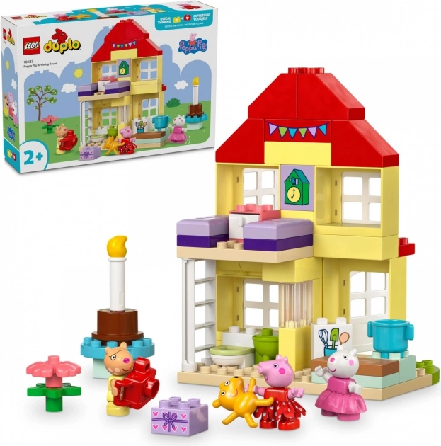 LEGO® DUPLO® 10433 Peppa malac és a születésnapi ház