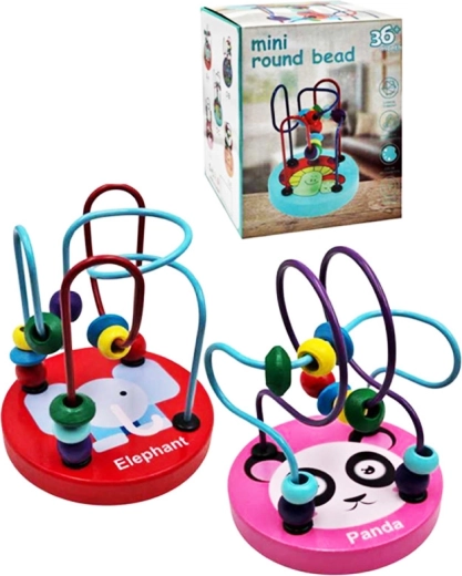 fa gyöngylabirintus állatkával