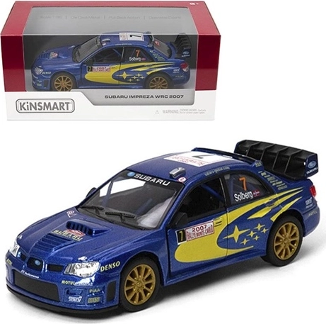 Subaru Impreza WRC 2007 gyűjtői fémmodell