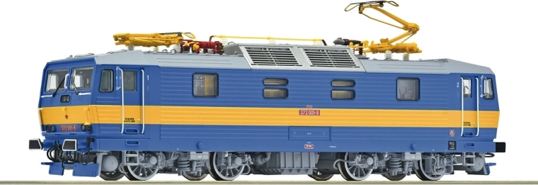 Roco elektromos mozdony ČSD 372 001-8 H0 (DCC, hang)