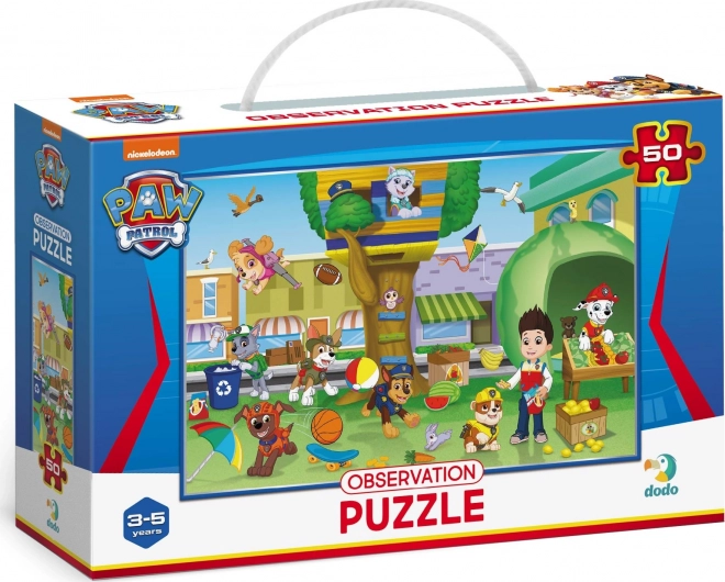 PAW PATROL képeskereső puzzle, 50 darab, DODO