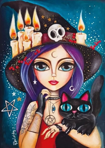 Cuki boszorkány puzzle 1000 darab