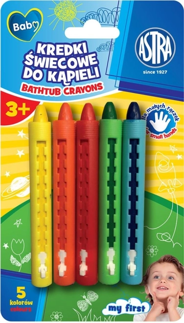 ASTRA BABY fürdőkréták 5 db