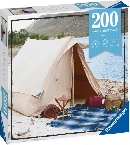 Puzzle Momenty 200 darabos - Kemping