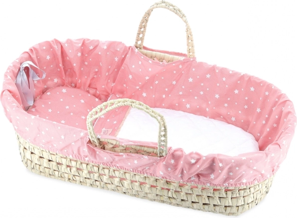Petitcollin lyukbőr hordozótáska Corail Etoilé babáknak