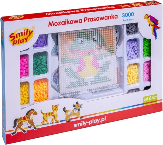 Vasalós mozaikagyöngy készlet