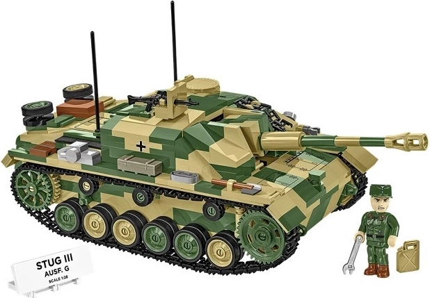 Valósághű StuG III Ausf. G 1:28 méretarányban