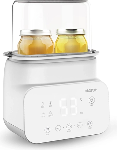 Gyors és egyenletes melegítés tejhez és bébiételekhez