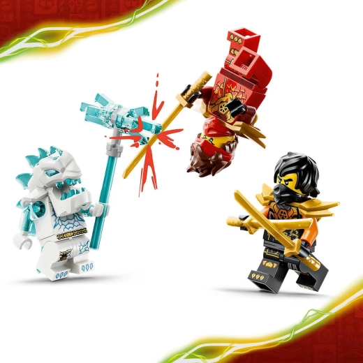 A NINJAGO hősei a Jégszörny ellen
