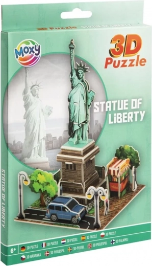 3D puzzle – Szabadság-szobor, 27 darab